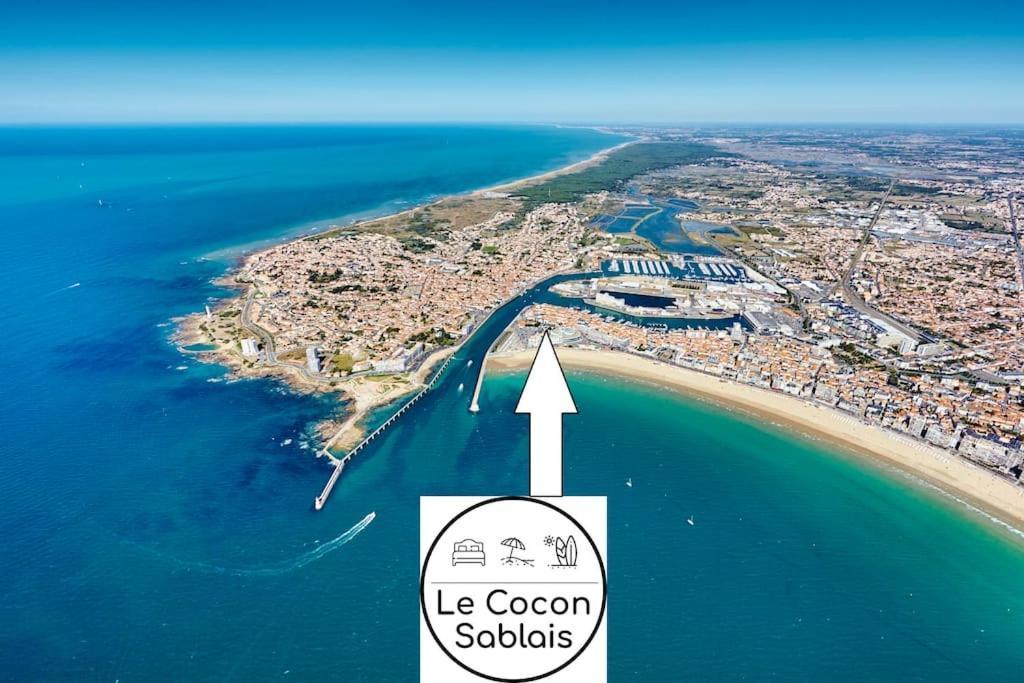 Sunny Studio Terrasse, Hypercentre La Plage A 2 Pas ! Les Sables-d'Olonne Ngoại thất bức ảnh